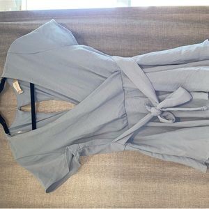 ALTAR’D STATE Sky Blue Romper